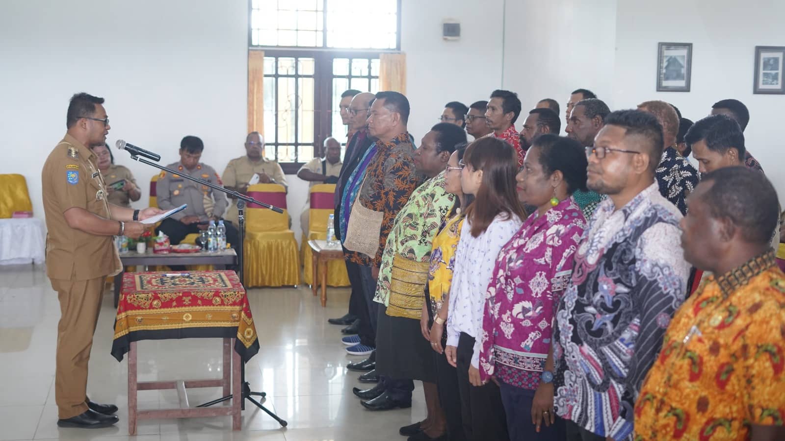 Ilustrasi berita Papua: Dikukuhkan Penjabat Bupati Mappi, Ferdinand Kainakaimu Pimpin LPPD Kabupaten Mappi Periode 2023 -2027