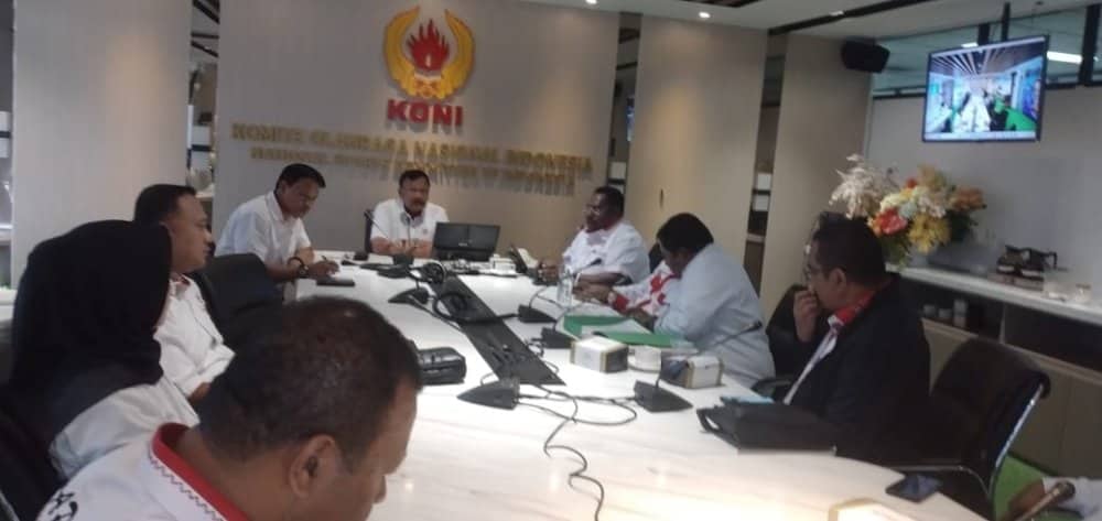Ilustrasi berita Nasional: Rakor KONI Pusat dan KONI Se-Tanah Papua, Bagi Atlet yang Ingin Pindah ke Provinsi Pemekaran Harus Dapat Rekomendasi dari…