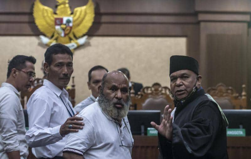 Ilustrasi berita Papua: Majelis Hakim Tolak Keberatan Lukas Enembe