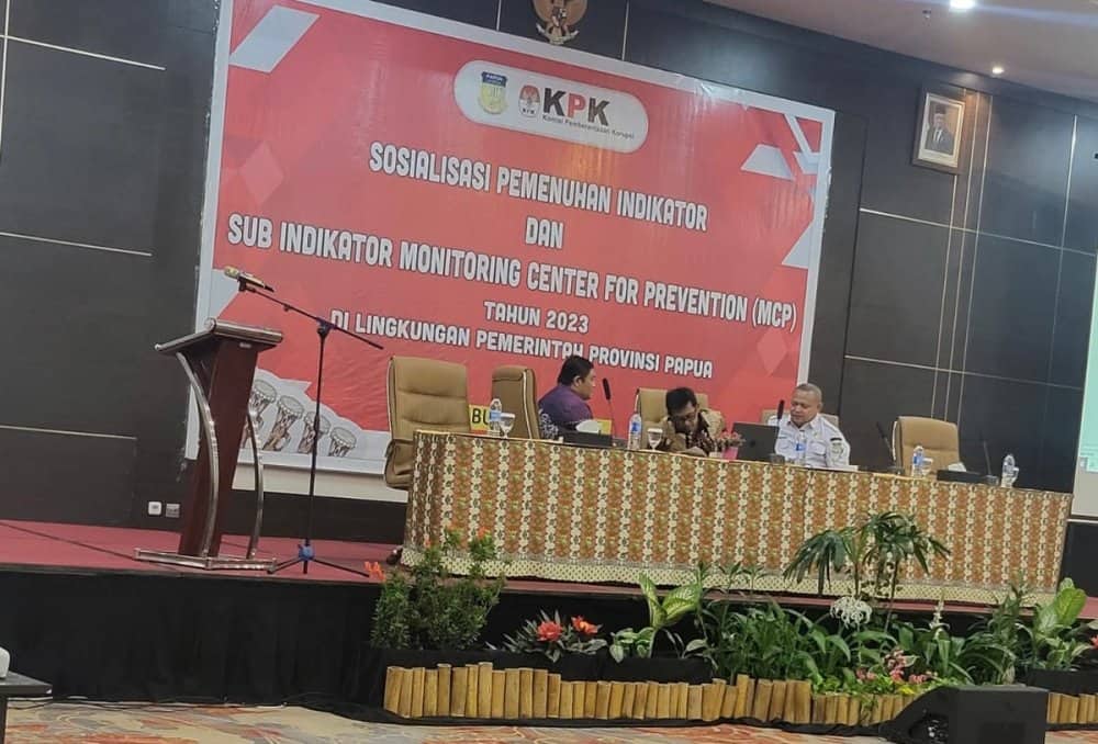 Ilustrasi berita Papua: Gubernur Rumasukun Dorong OPD Tingkatkan Capaian MCP 2023