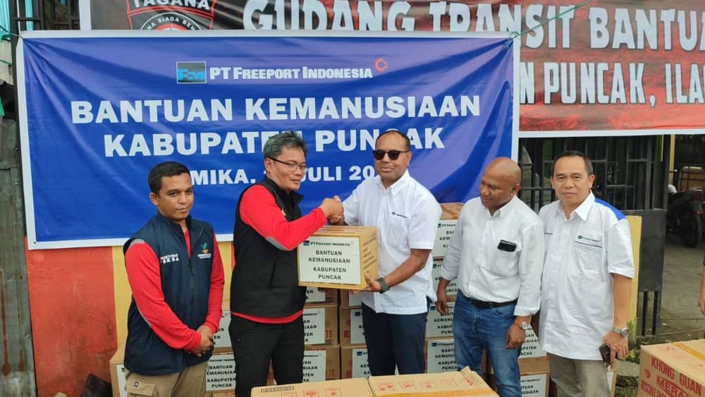 Ilustrasi berita Mimika: Freeport Serahkan 2 Ton Bantuan Kemanusiaan Untuk Masyarakat Tiga Distrik di Kabupaten Puncak