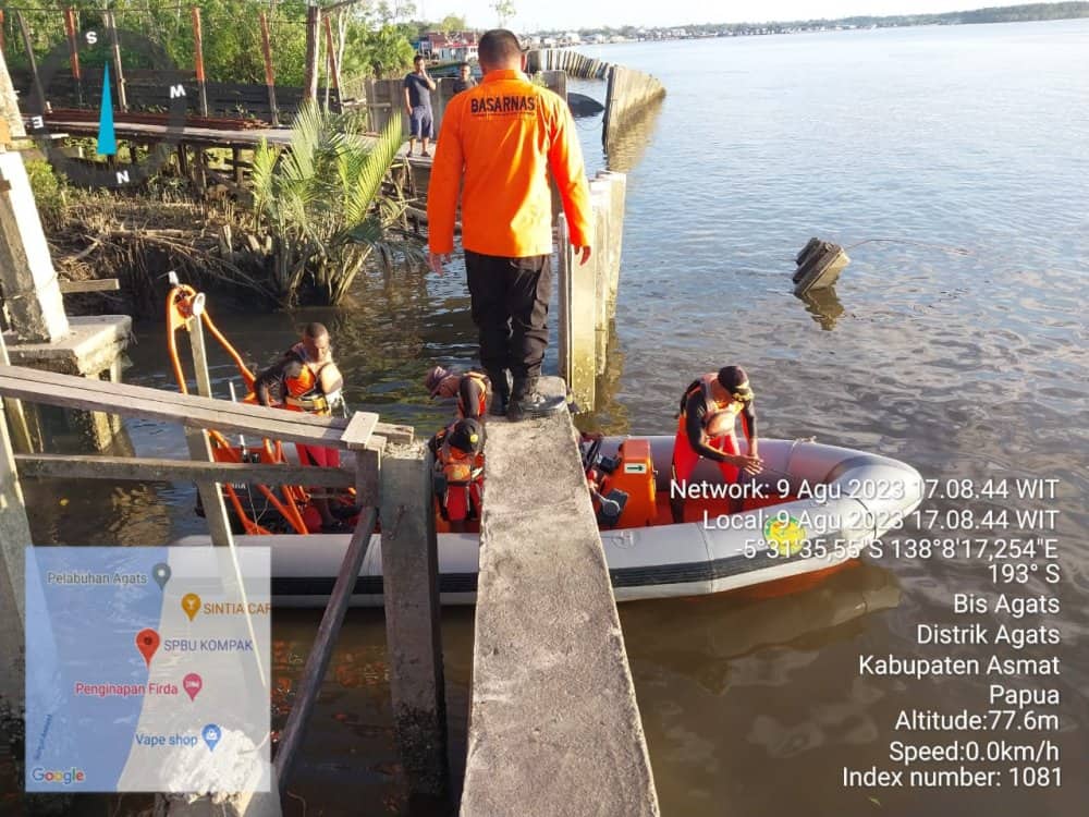 Ilustrasi berita Papua: Longboat yang Ditumpangi 7 Orang Terbalik di Muara Atsy, Satu Orang Dilaporkan Hilang, Berikut Identitas para Korban