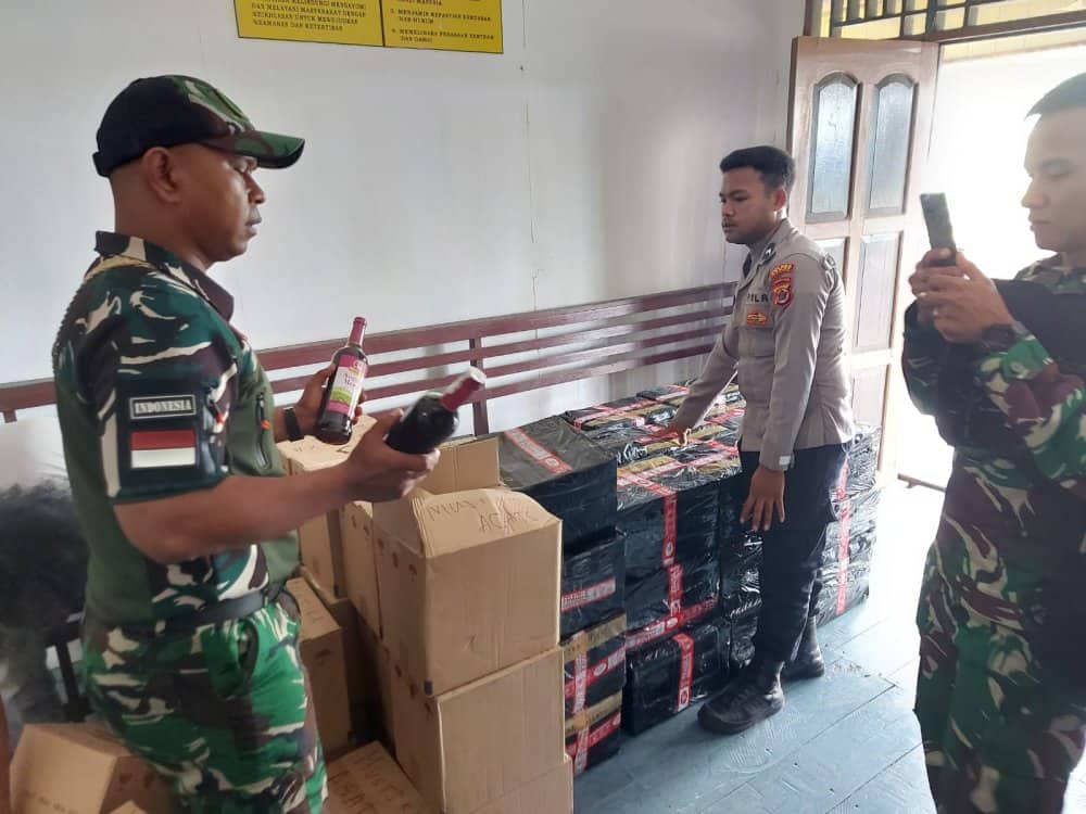 Ilustrasi berita Papua: Ngeri! 2.196 Botol Miras Hendak Diselundupkan ke Kota Agats