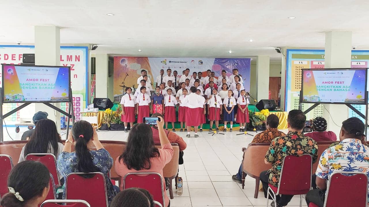 Ilustrasi berita Mimika: SATP Timika Gelar Kegiatan Peringatan Bulan Bahasa 2023, Tampilkan Kesenian dan Hasil Karya Siswa-siswi