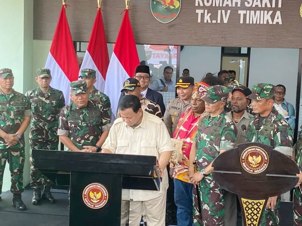 Ilustrasi berita Mimika: Menhan Prabowo Subianto Sampaikan Terima Kasih Untuk Suku Kamoro Mimika