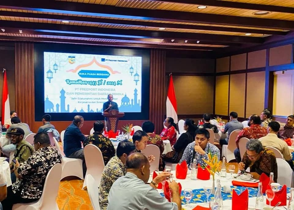 Ilustrasi berita Mimika: Pererat Tali Silaturahmi, PTFI Gelar Buka Puasa Bersama Pemda Mimika, Ustad Ashabul Sampaikan Tiga Pesan Nabi