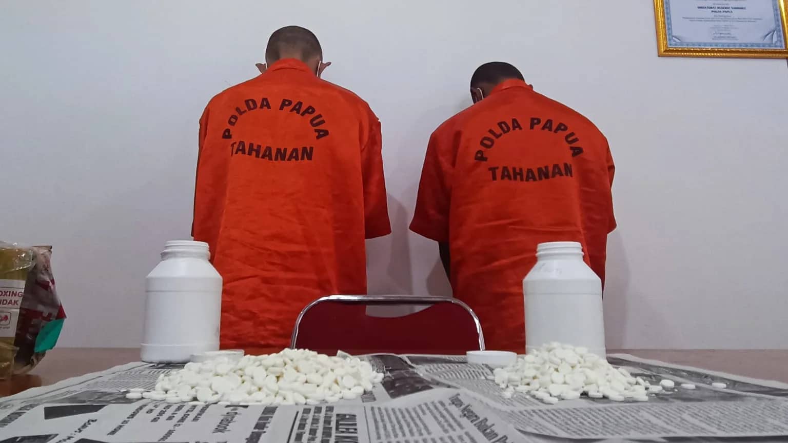 Ilustrasi berita JAYAPURA: Polisi Amankan 1.435 Butir Obat Terlarang Jenis Triheksifenidil di Hamadi Jayapura