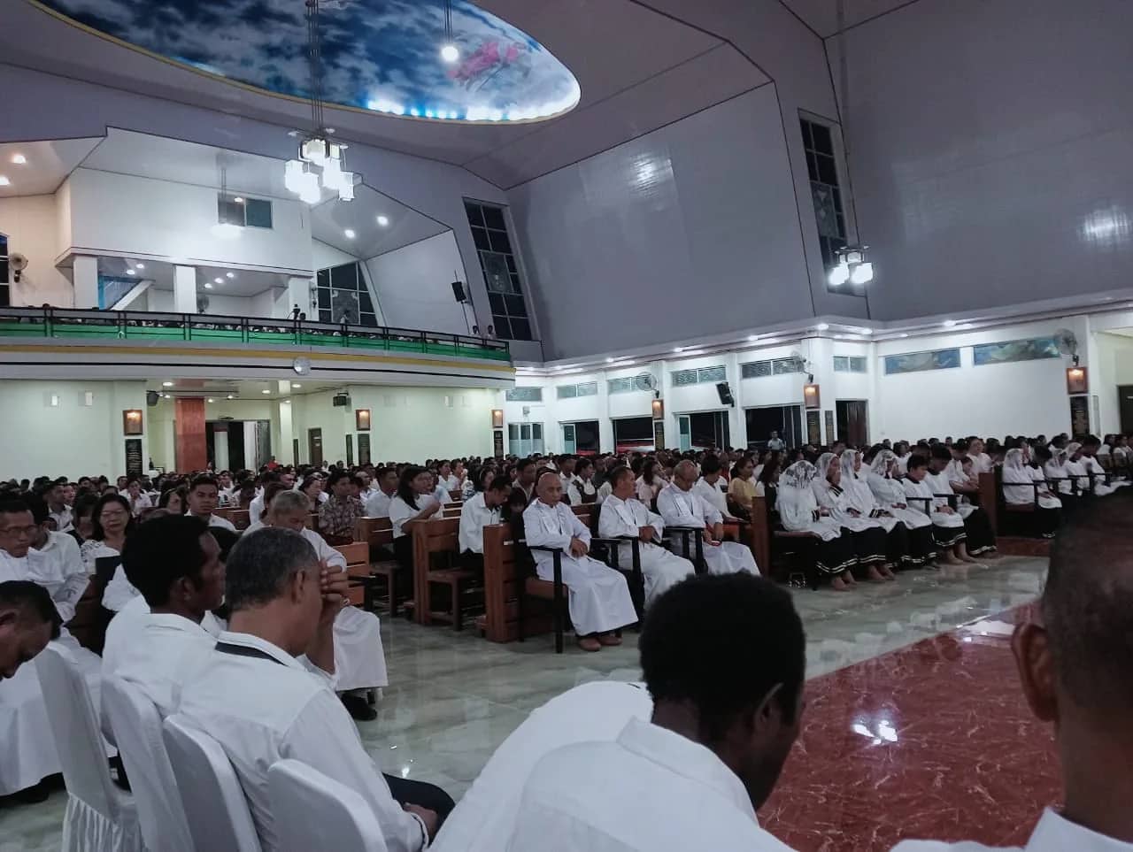 Ilustrasi berita Mimika: Ribuan Umat Katolik Mimika Rayakan Misa Kamis Putih, Mengenang Malam Perjamuan Terakhir Yesus