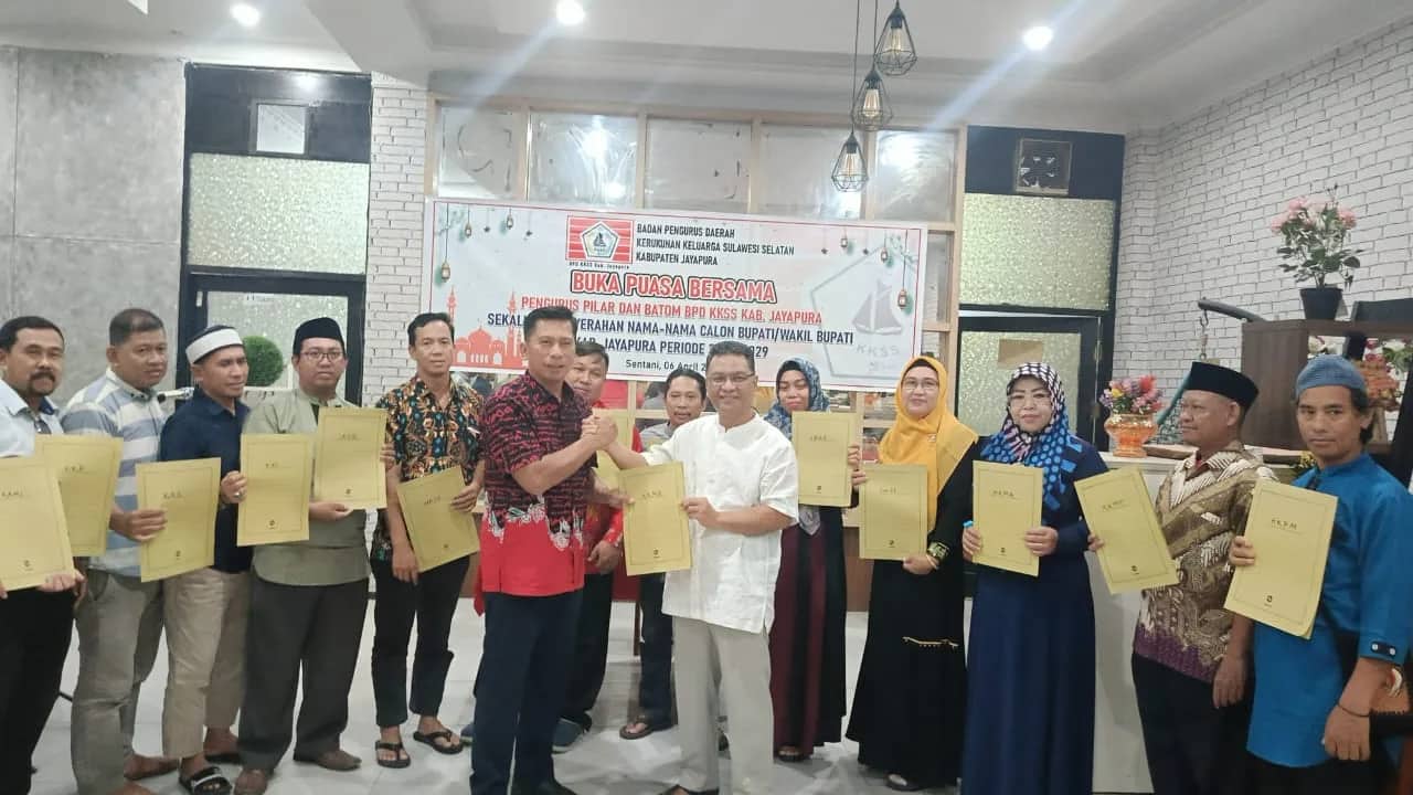 Ilustrasi berita JAYAPURA: Termasuk Wagus Hidayat, KKSS Kabupaten Jayapura Serahkan Nama Calon Wakil Bupati