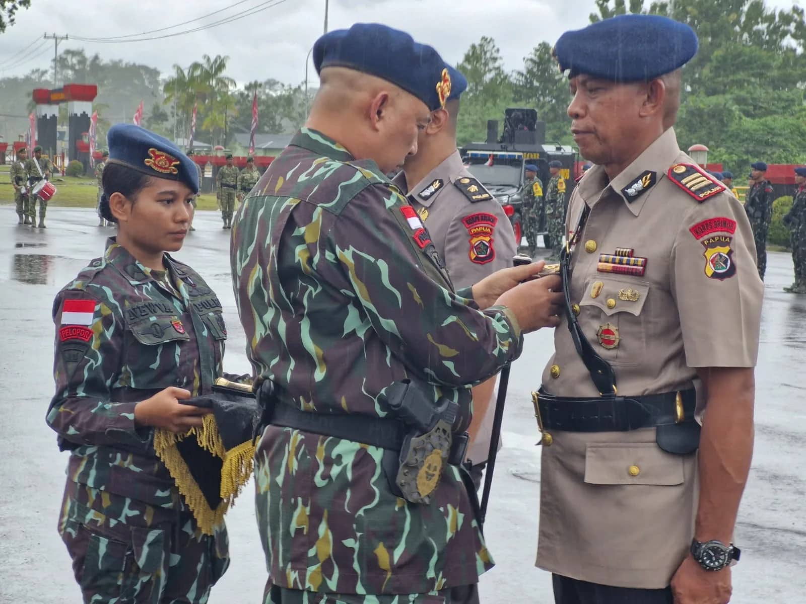 Ilustrasi berita Papua: AKP Rosman L Mansyur Jabat Komandan Batalyon B Pelopor Satbrimob Polda Papua