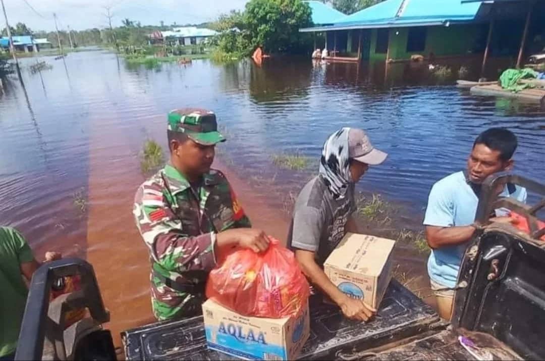 Ilustrasi berita Papua: 645 Kepala Keluarga di Dua Distrik di Merauke Terdampak Banjir