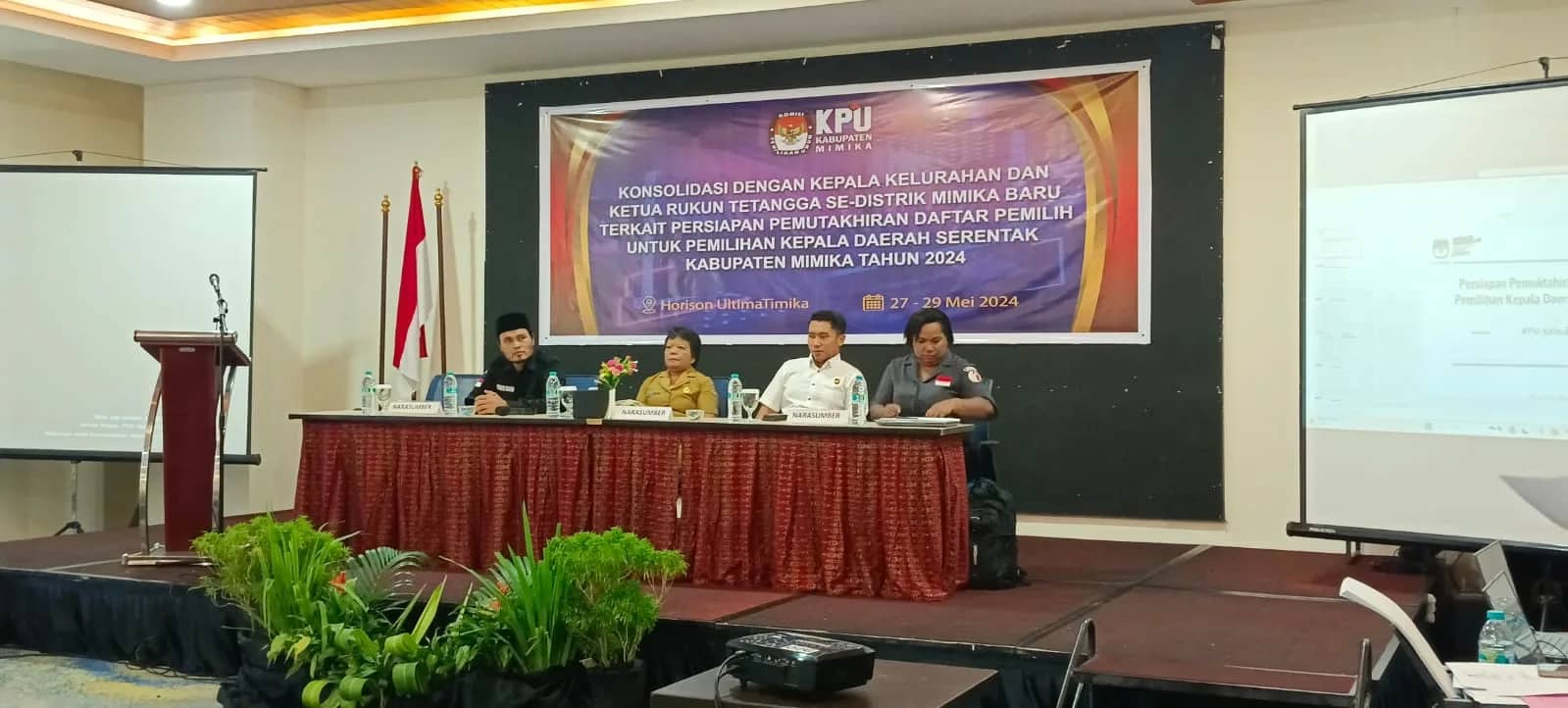 Ilustrasi berita Mimika: KPU Mimika Gelar Konsolidasi dan Evaluasi Pelaksanaan Pemilu 2024 dengan Ketua RT