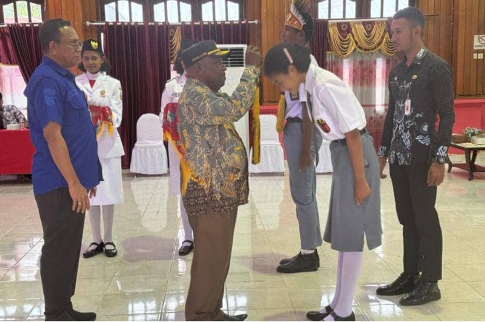Ilustrasi berita Papua: Dua Pelajar Wakili Papua Tengah Jadi Anggota Paskibraka tahun 2024 di Jakarta, Ausilius You : Semoga Jadi yang Terbaik
