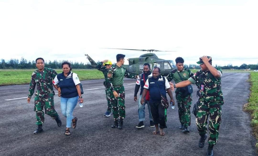 Ilustrasi berita Papua: Satgas Ops: Aparat Gabungan Lakukan Penyisiran KKB di Distrik Alama