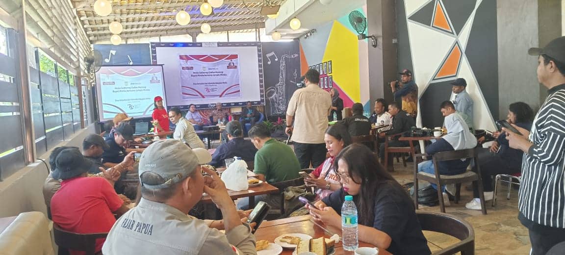Ilustrasi berita Mimika: Diskominfo Gelar Media Gathering Bersama Para Jurnalis Mimika, Ini Pesan Penting Bupati John Rettob Bagi Insan Pers