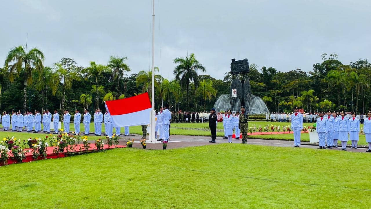 Ilustrasi berita Mimika: Peringatan HUT RI ke-79 di Area Dataran Rendah Berjalan Khidmat, Setiap Karyawan Freeport Beri Kontribusi Rp 3 Miliar ke Negara