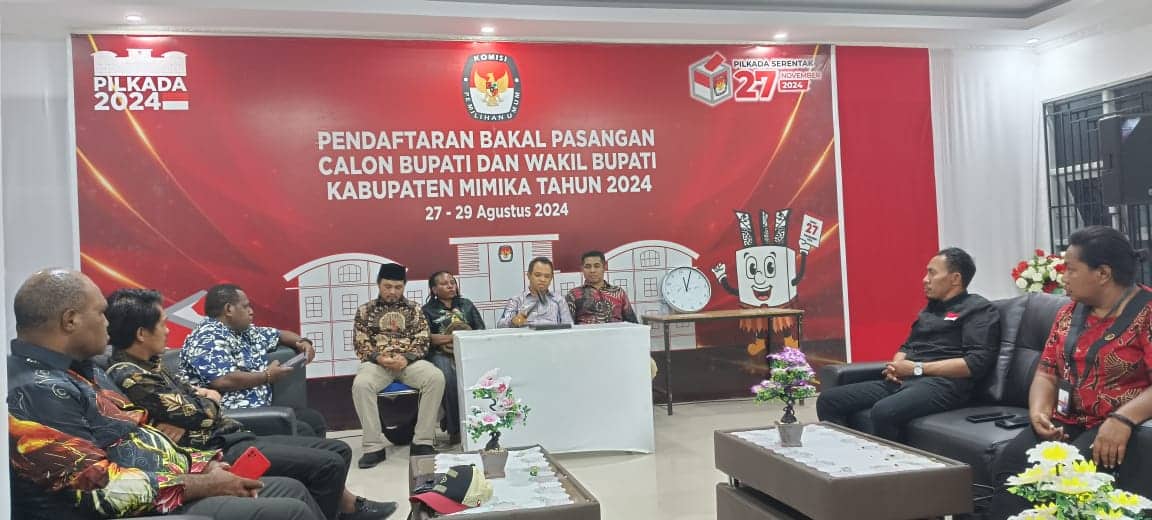 Ilustrasi berita Mimika: Termasuk Ijazah, Berkas Tiga Paslon Mulai Diteliti, KPU Mimika : Jika Ada Aduan Masyarakat Kami akan Lakukan Verifikasi Faktual