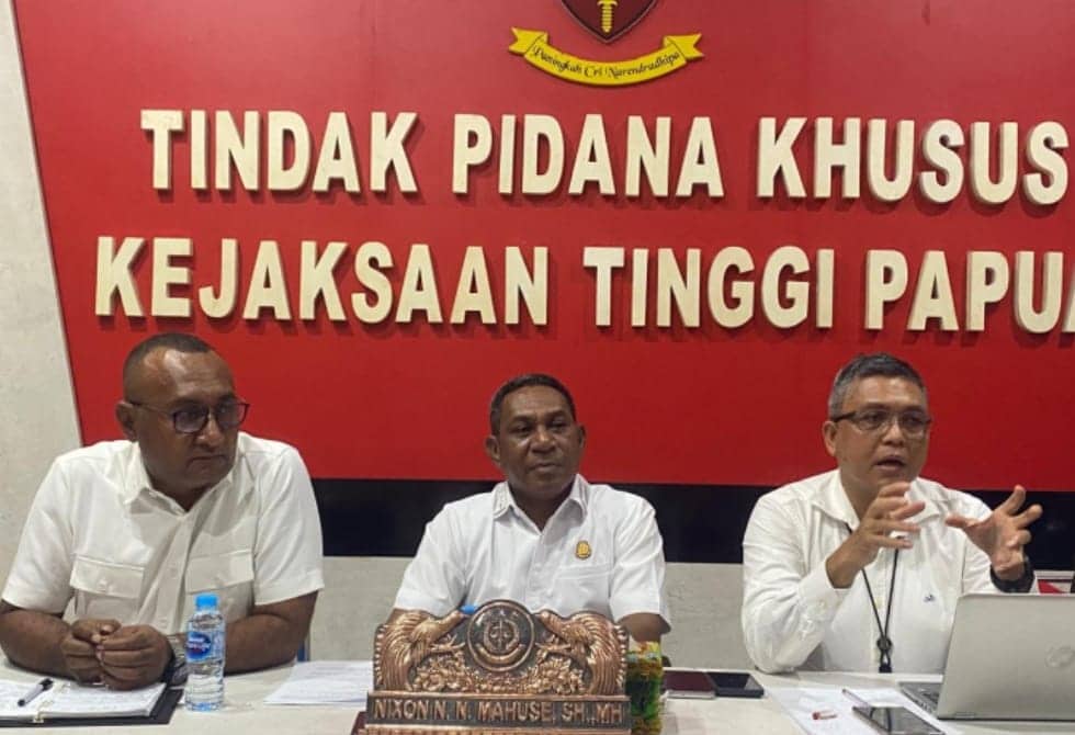Ilustrasi berita Papua: Dugaan Korupsi Dana PON XX Papua 2021, Tiga Tersangka Ditahan, Satu Masih Buron