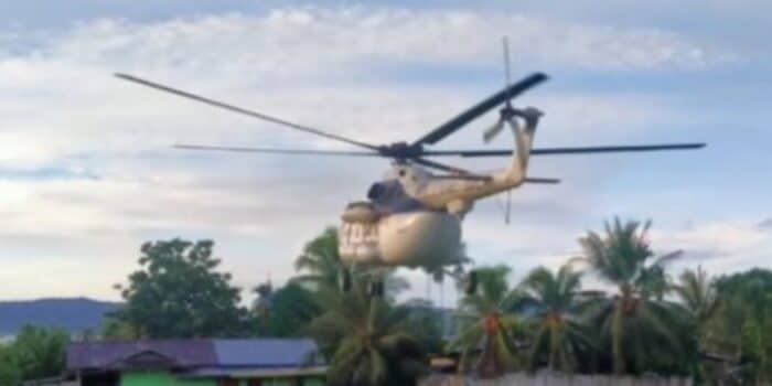 Ilustrasi berita Mimika: Helikopter TNI Ditembak OTK di Distrik Hoya