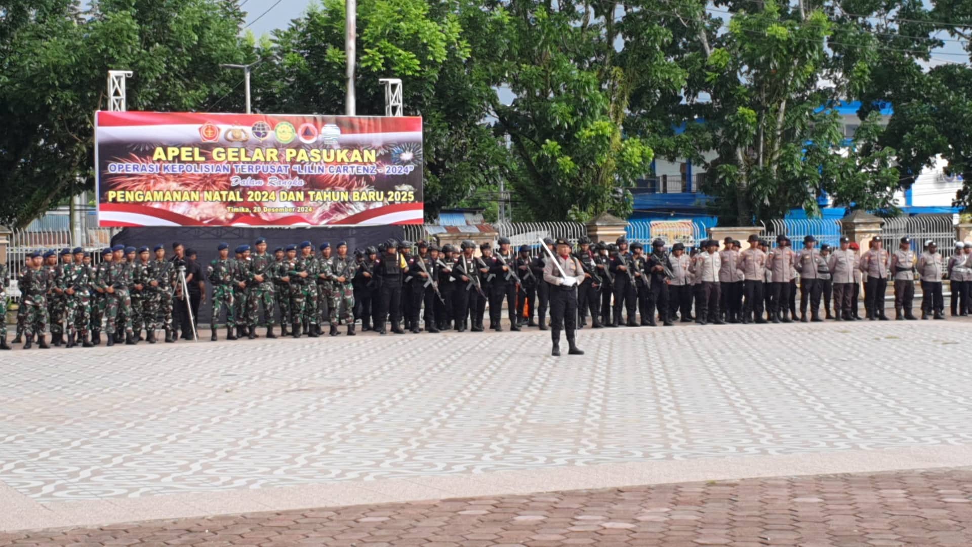 Ilustrasi berita Mimika: 300 Personil Gabungan Dilibatkan Dalam Operasi Lilin Cartenz Pengamanan Nataru di Mimika
