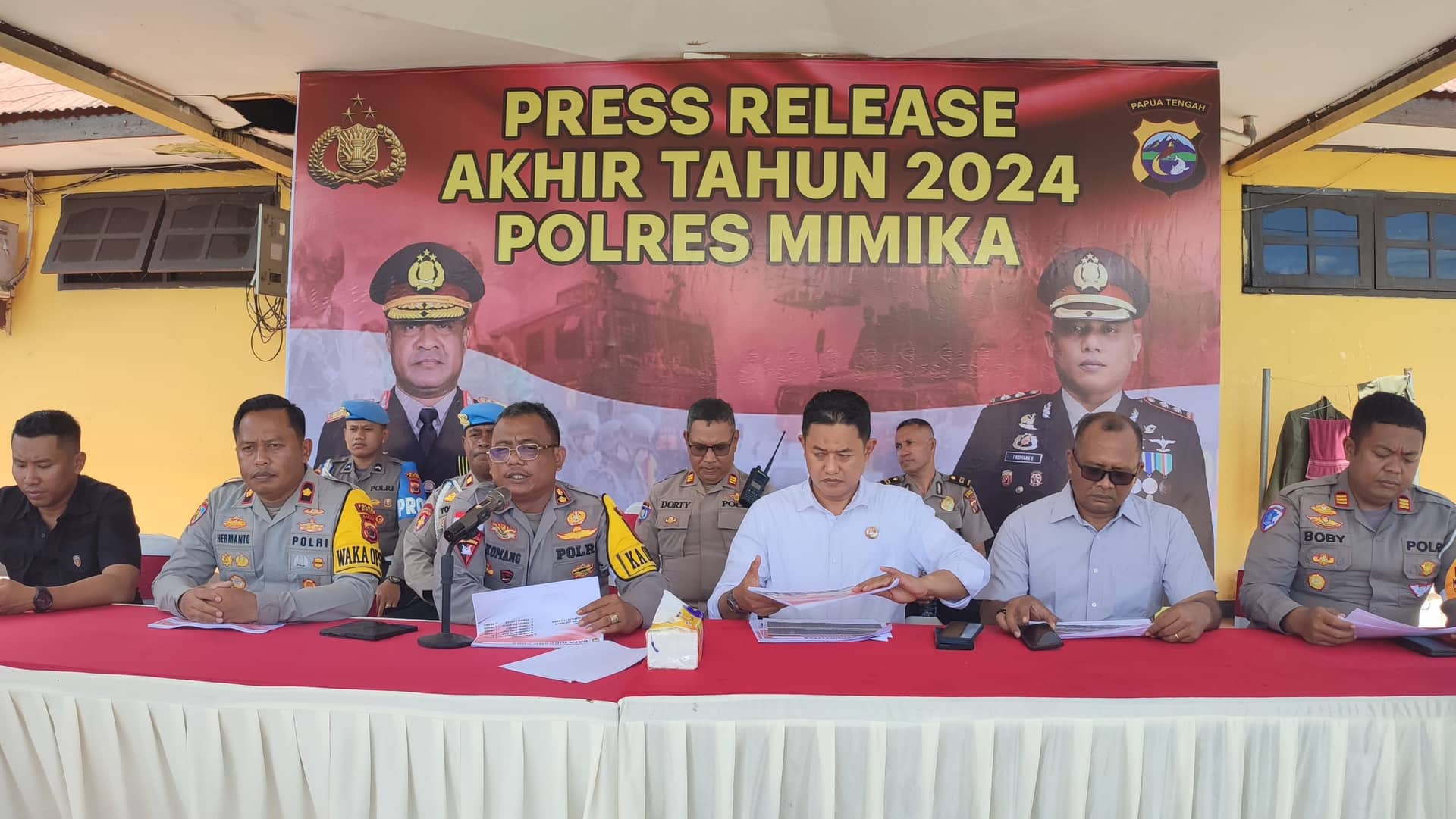 Ilustrasi berita Mimika: Angka Kejahatan di Kabupaten Mimika Tahun 2024 Meningkat, Curanmor Naik 18 Persen