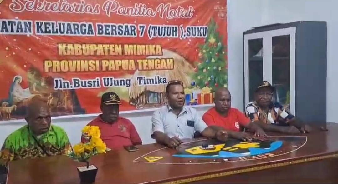 Ilustrasi berita Mimika: 7 Kepala Suku di Mimika Ajak Masyarakat Bersatu Dukung Johannes Rettob - Emanuel Kemong Pimpin Mimika Jadi Lebih Baik