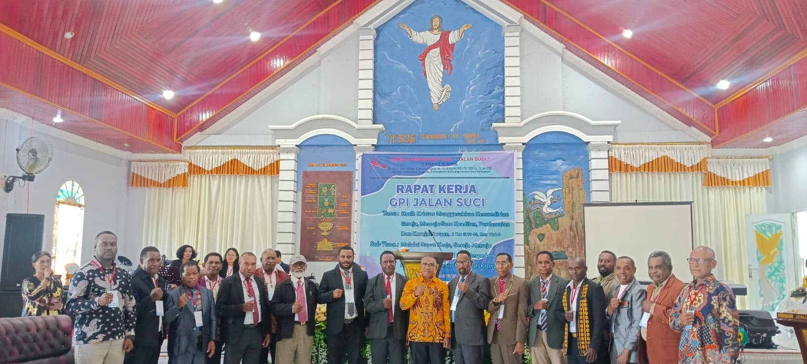Ilustrasi berita Mimika: GPI Jalan Suci Gelar Rapat Kerja Tahunan: Tumbuhkan Kemandirian Gereja dan Wujudkan Keadilan, Perdamaian serta Kesejahteraan