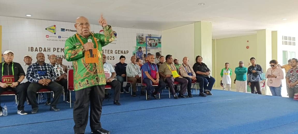 Ilustrasi berita Mimika: Wakil Bupati Mimika : Tidak Boleh Putus Asa, Harus Terus Bergerak Maju