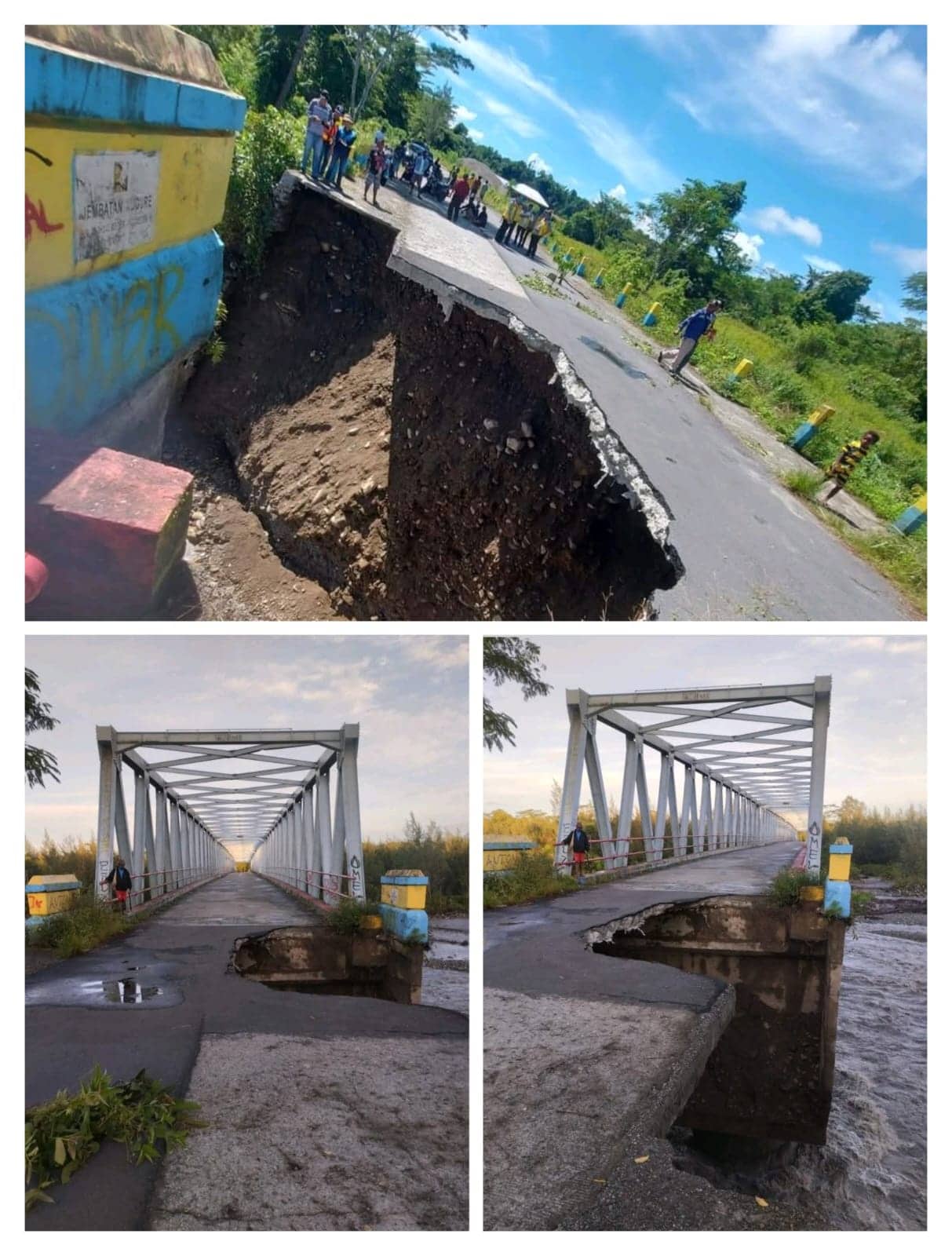 Ilustrasi berita Mimika: Jembatan Kali Pindah-Pindah "Nyaris Ambruk" Akibat Banjir, Akses Trans Timika-Nabire Terputus