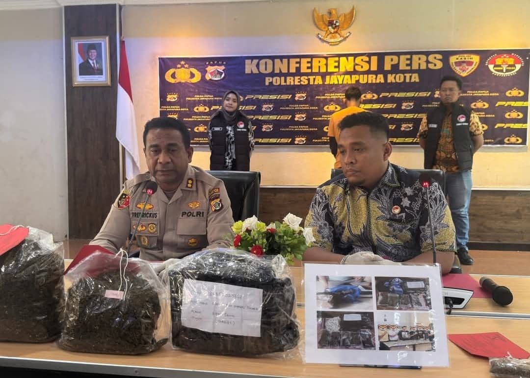 Ilustrasi berita JAYAPURA: Selama Empat Bulan, Polresta Jayapura Kota Ungkap 14 Kasus Narkotika Dengan 22 Tersangka