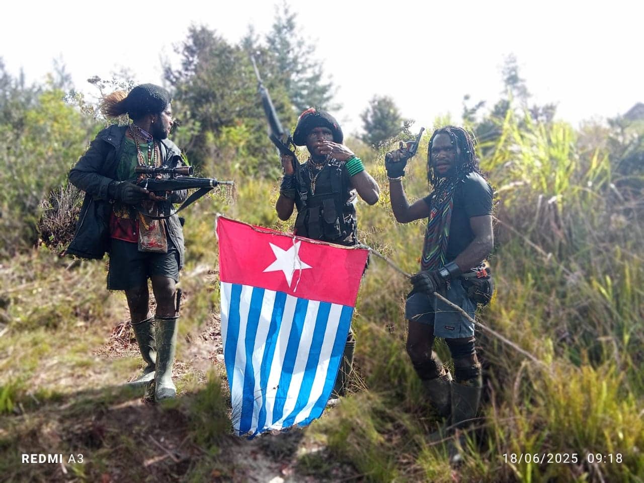 Ilustrasi berita Papua: OPM Rilis Foto Tiga Pimpinan Serangan ke Bandara Aminggaru Ilaga Tadi Pagi