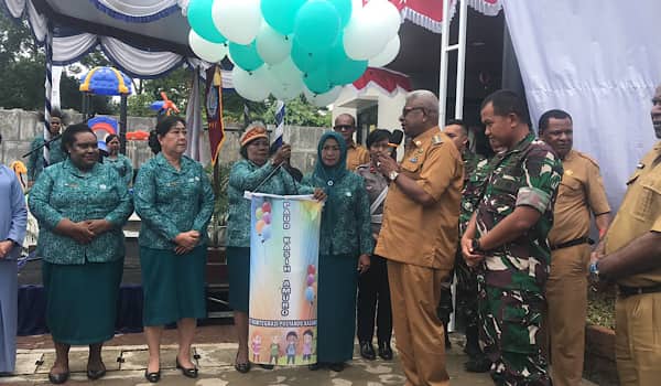 Ilustrasi berita LENSA FOTO: Galery Foto Launching PAUD Kasih Amuro Binaan TP PKK Mimika
