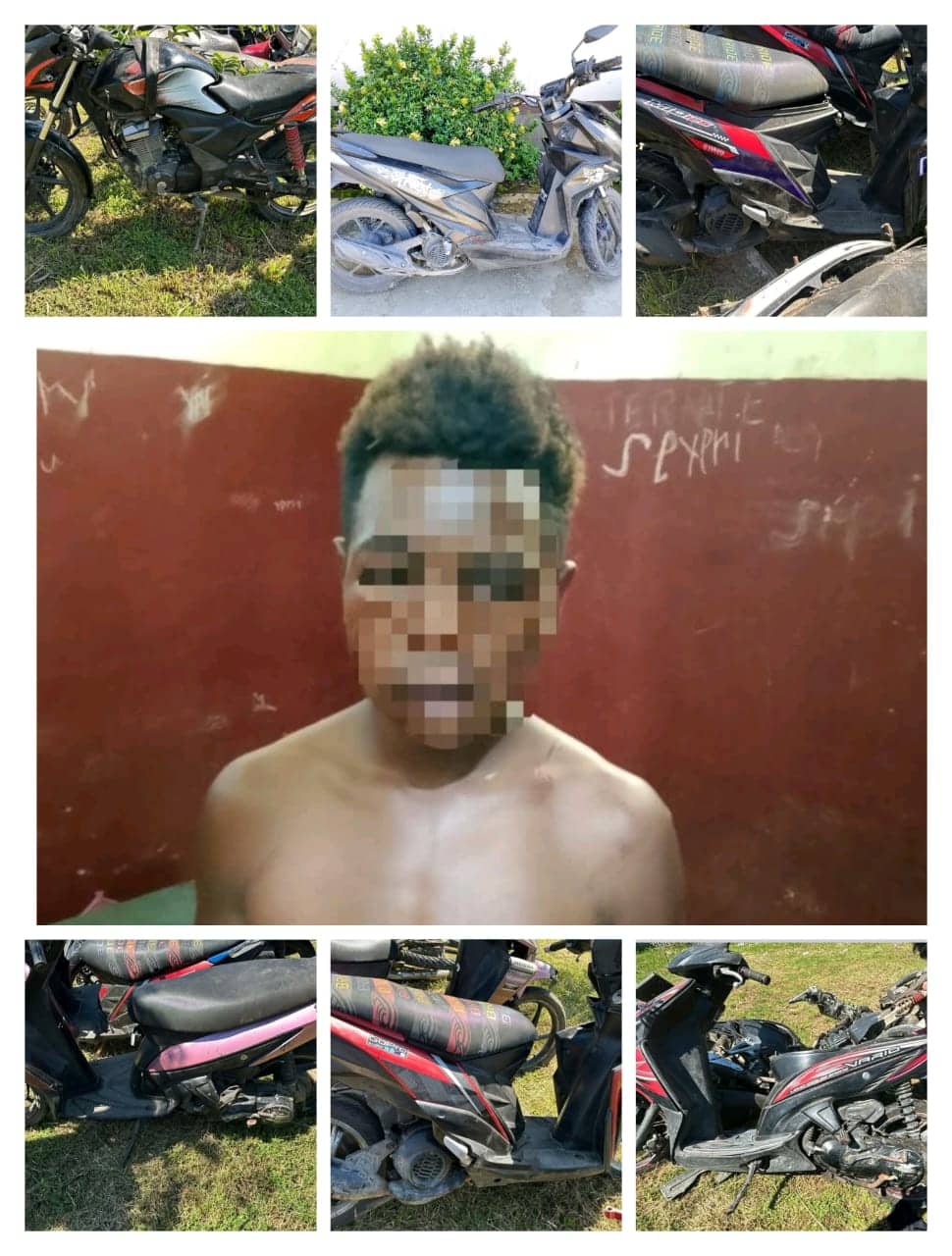 Ilustrasi berita BERITA UTAMA: Tangkap Pelaku Percobaan Pemerkosaan, Polres Nabire Temukan 11 Motor Diduga Hasil Kejahatan