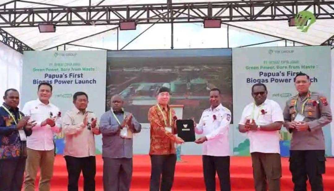Ilustrasi berita BERITA UTAMA: Investasi Capai 3,6 Juta Dolar, Pembangkit Listrik Biogas Pertama di Papua Diresmikan Gubernur Safanpo
