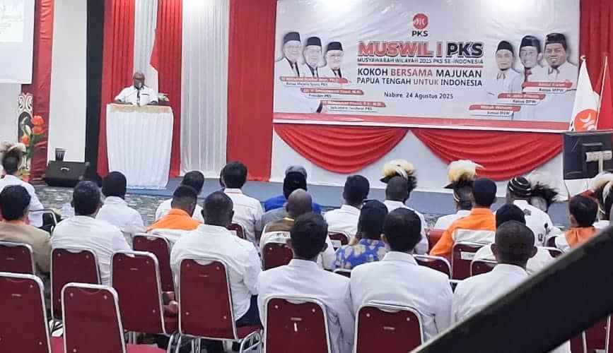 Ilustrasi berita BERITA UTAMA: Joko Prianto Resmi Jabat Ketua DPW PKS Papua Tengah Periode 2025–2030