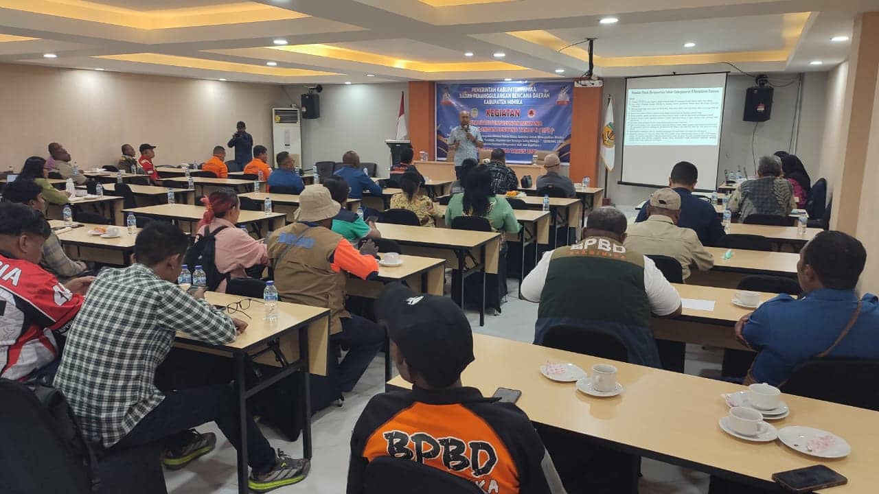 Ilustrasi berita Mimika: Susun RPB Tahap II, BPBD Mimika Jaring Masukan dan Saran Pemangku Kepentingan