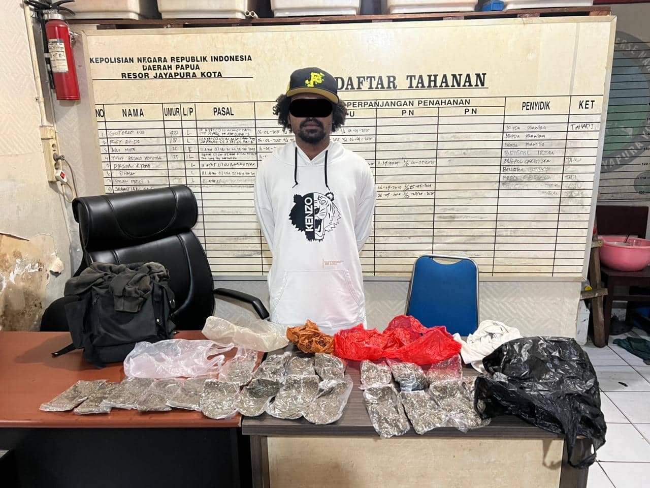Ilustrasi berita JAYAPURA: Polisi Amankan 500 Gram Ganja di Pelabuhan Laut Jayapura
