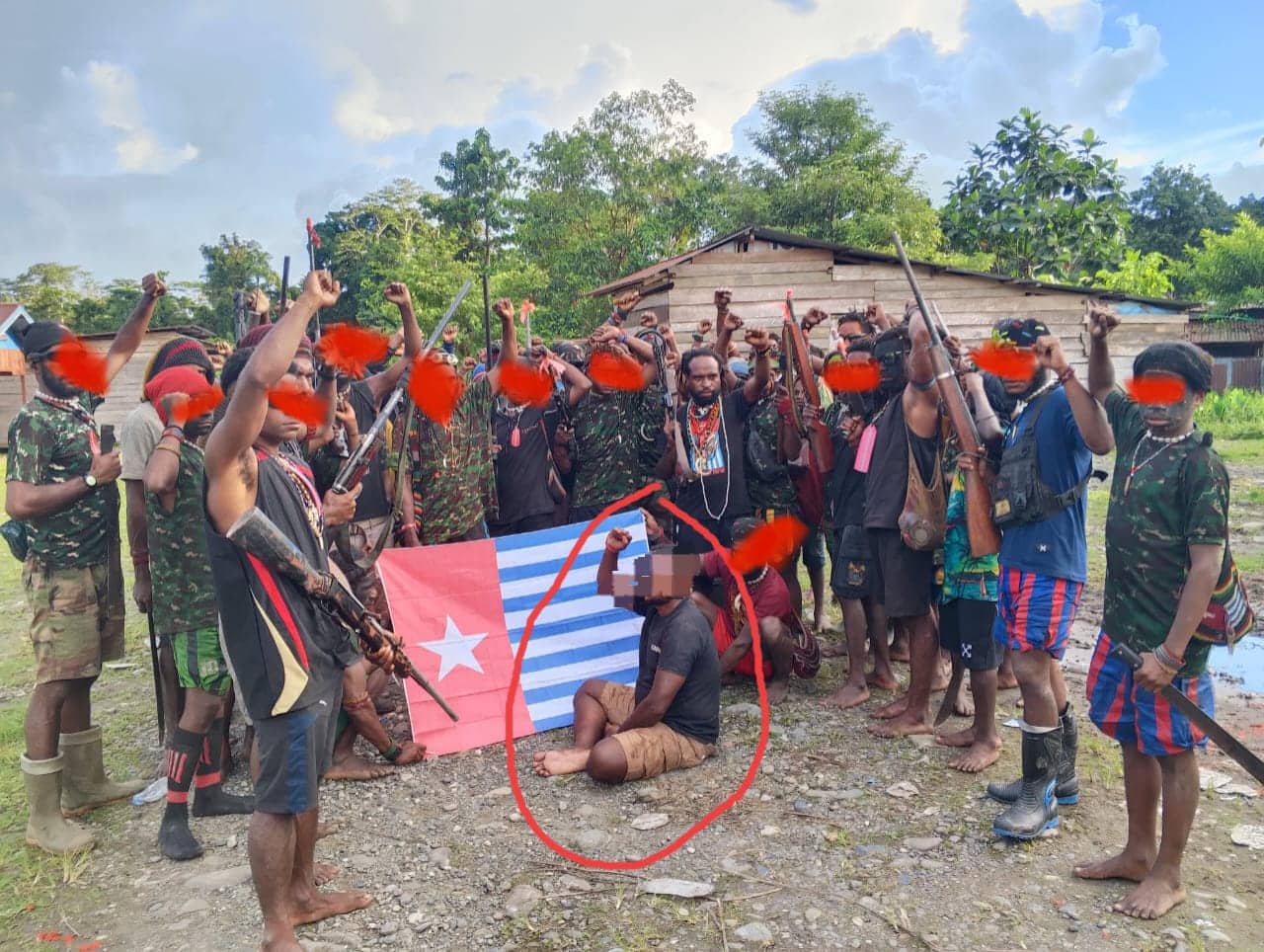 Ilustrasi berita BERITA UTAMA: Seorang Pria Asli Papua Dieksekusi Mati oleh Anggota OPM di Yahukimo, Dituduh Mata-mata TNI-Polri