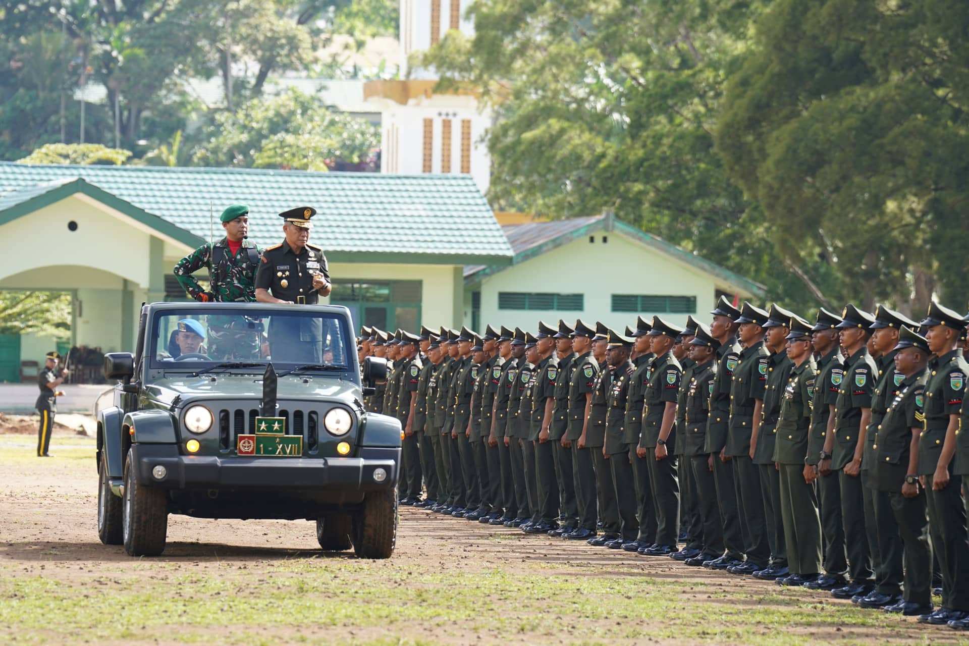 Ilustrasi berita Papua: Lantik 1.194 Prajurit TNI AD, Pangdam Cenderawasih: Prajurit Hendaknya Mencintai Rakyat