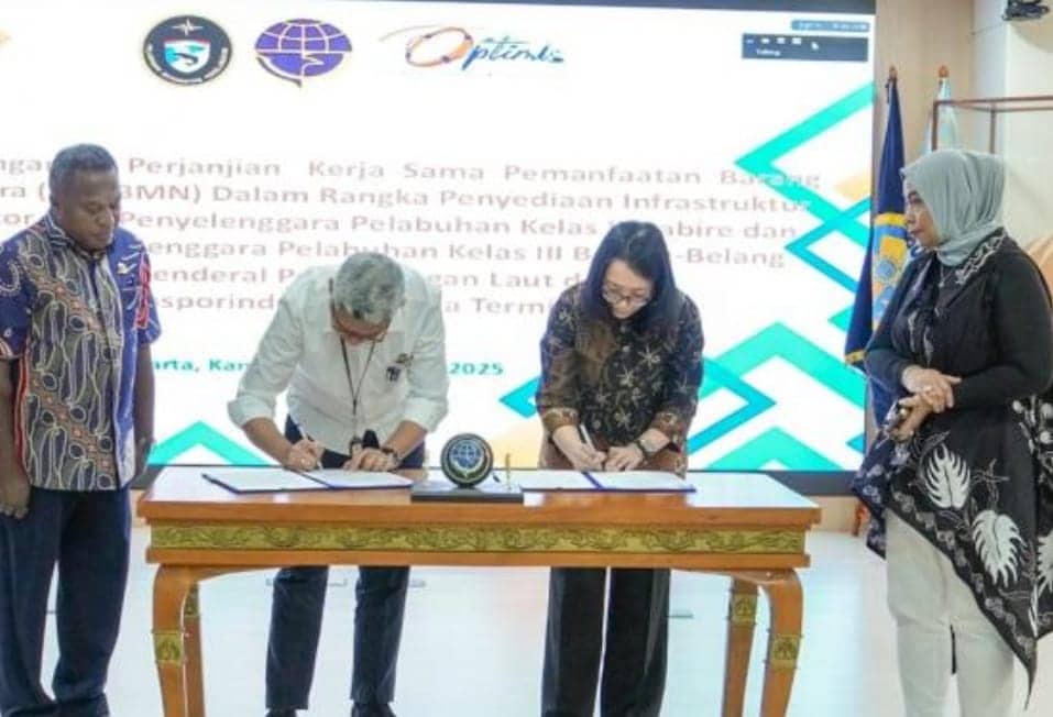 Ilustrasi berita BERITA UTAMA: Jadikan Pelabuhan Nabire Sebagai Pusat Logistik, Kemenhub Gandeng PT Transporindo Nusantara Terminal