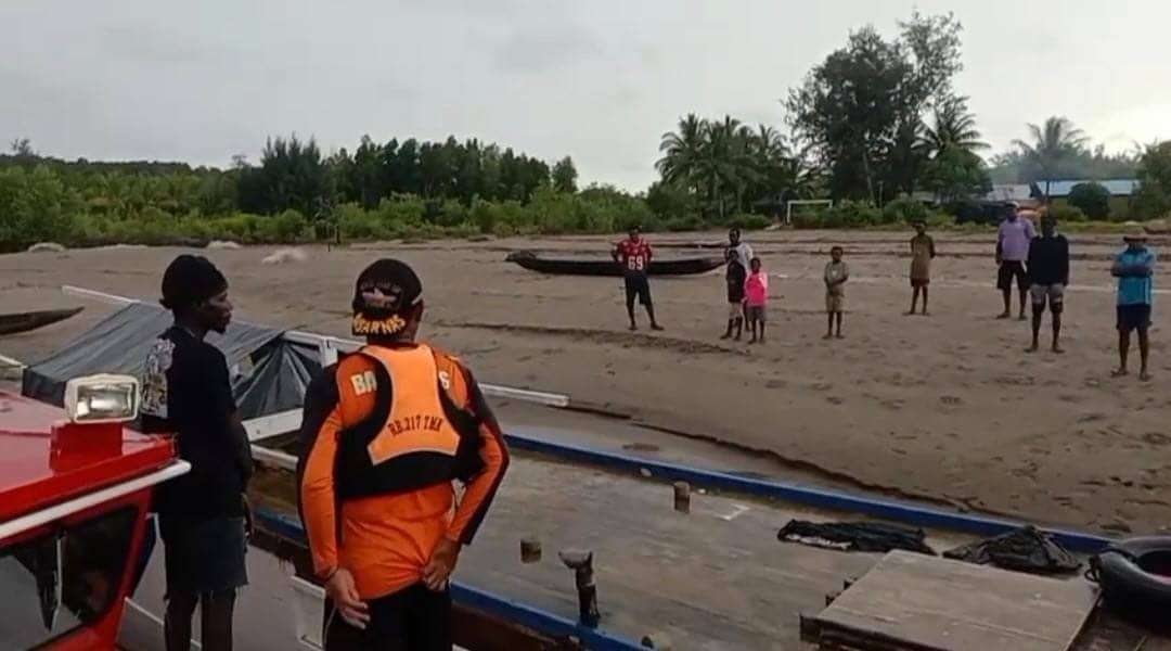 Ilustrasi berita Mimika: Perahu Susun yang Ditumpangi Lima Orang Alami Kerusakan Mesin di Muara Kekwa