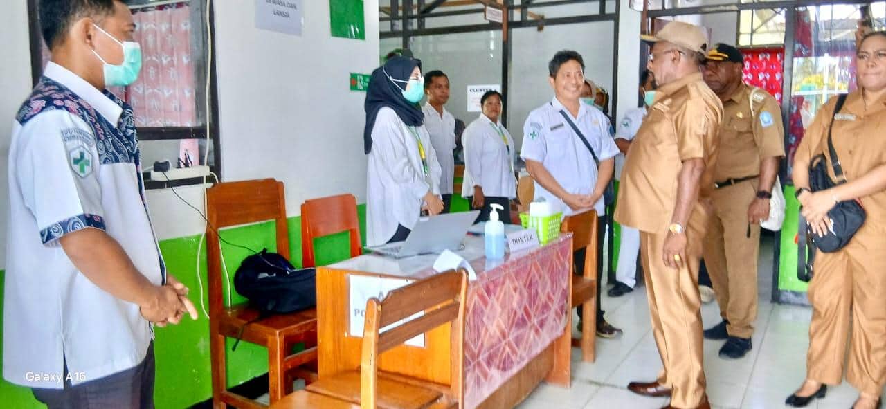 Ilustrasi berita JAYAPURA: Bupati Jayapura Kunjungi Puskesmas Nimbokrang, Kepala Puskesmas Sampaikan Sejumlah Kendala