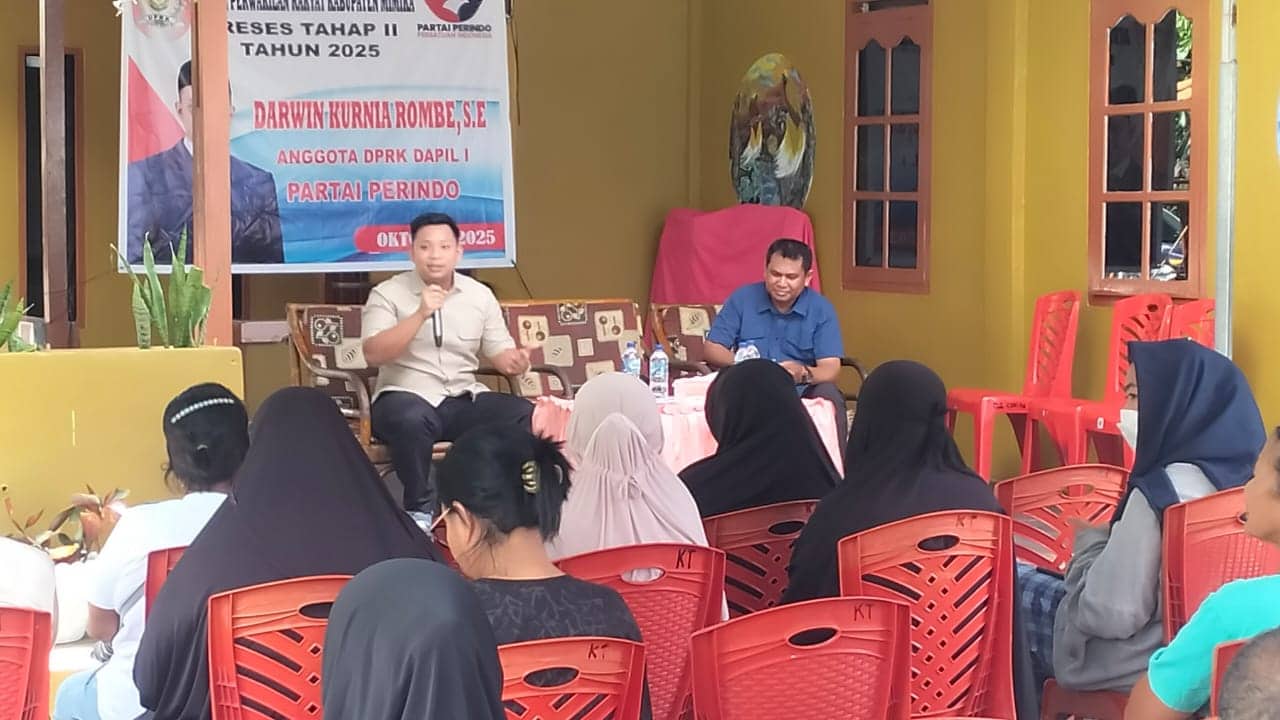 Ilustrasi berita Mimika: Terima Aspirasi Warga Dapil I, Darwin Rombe Usulkan Program Pembangunan Terpadu