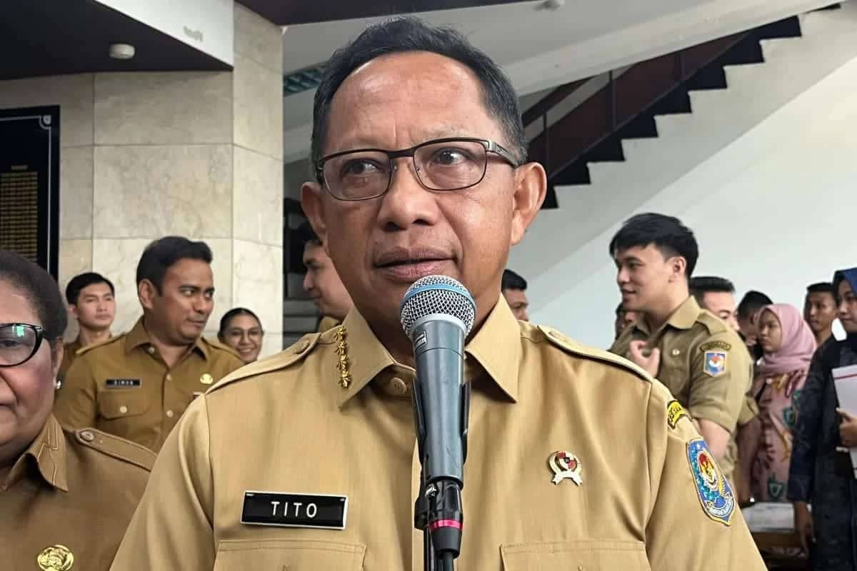 Ilustrasi berita BERITA UTAMA: Ekonomi Papua Tengah Minus 8 Persen, Tito: Ekspor Freeport Tertahan