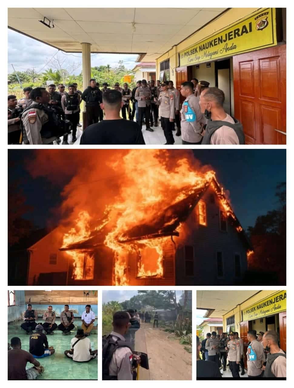 Ilustrasi berita Papua: Cekcok Berujung Penganiayaan, Satu Tewas dan Tiga Rumah Dibakar di Naukenjerai, Merauke