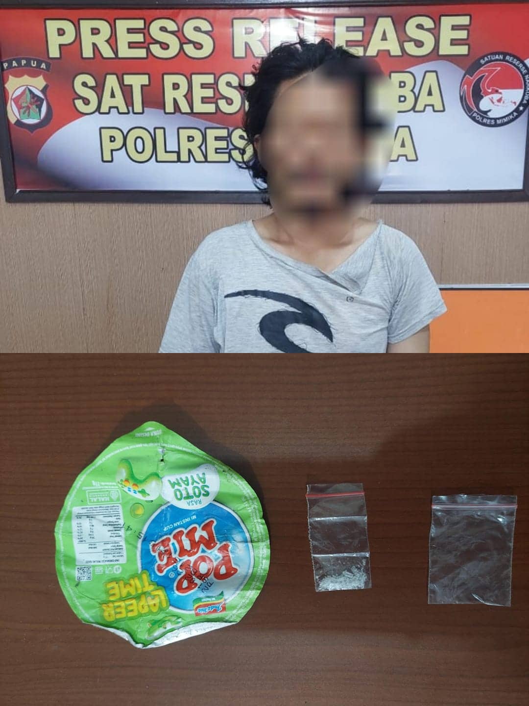 Ilustrasi berita Mimika: Miliki Satu Paket Sabu, Seorang Pria di Jalan Bougenvile Timika Diamankan