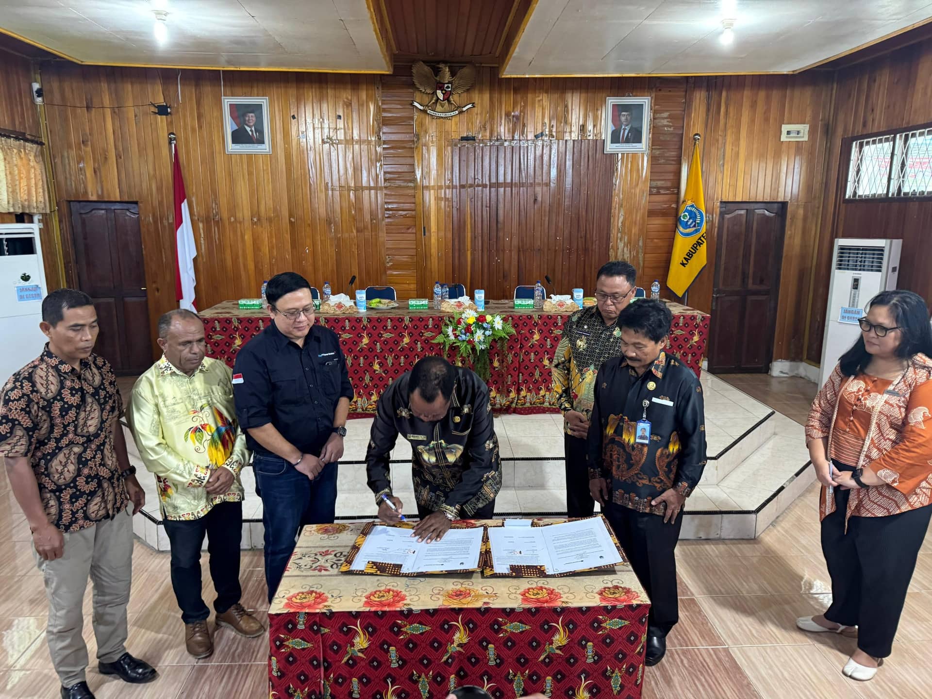 Ilustrasi berita Mimika: Freeport Indonesia dan Pemkab Nabire Jalin Kemitraan Strategis Tekan Angka Stunting