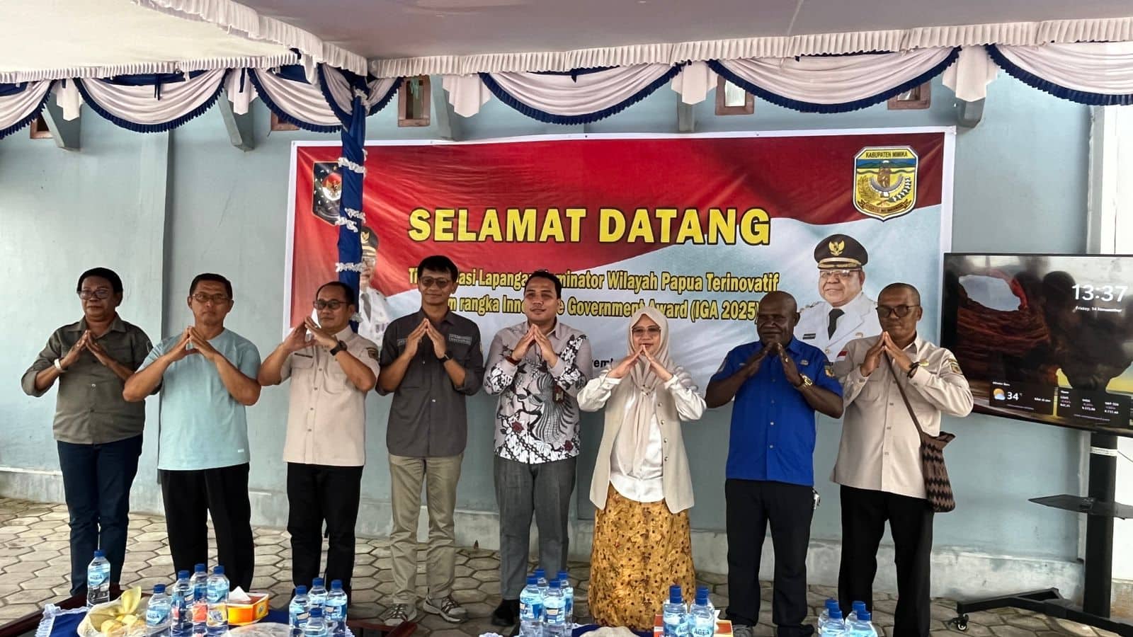 Ilustrasi berita Mimika: Dua Inovasi Masuk IGA 2025, Pemkab Mimika Dapat Apresiasi Tim Validasi Papua Terinovatif