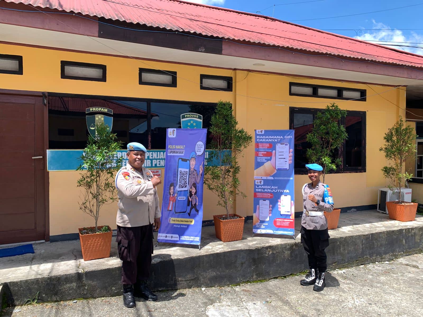 Ilustrasi berita Mimika: Dapati Polisi Nakal di Mimika Silahkan Lapor Lewat Barcode, Begini Caranya