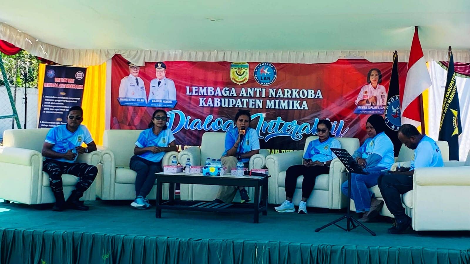 Ilustrasi berita Mimika: LAN Gelar Dialog Interaktif di Distrik Wania, Terus Kampanyekan Pemberantasan Narkoba